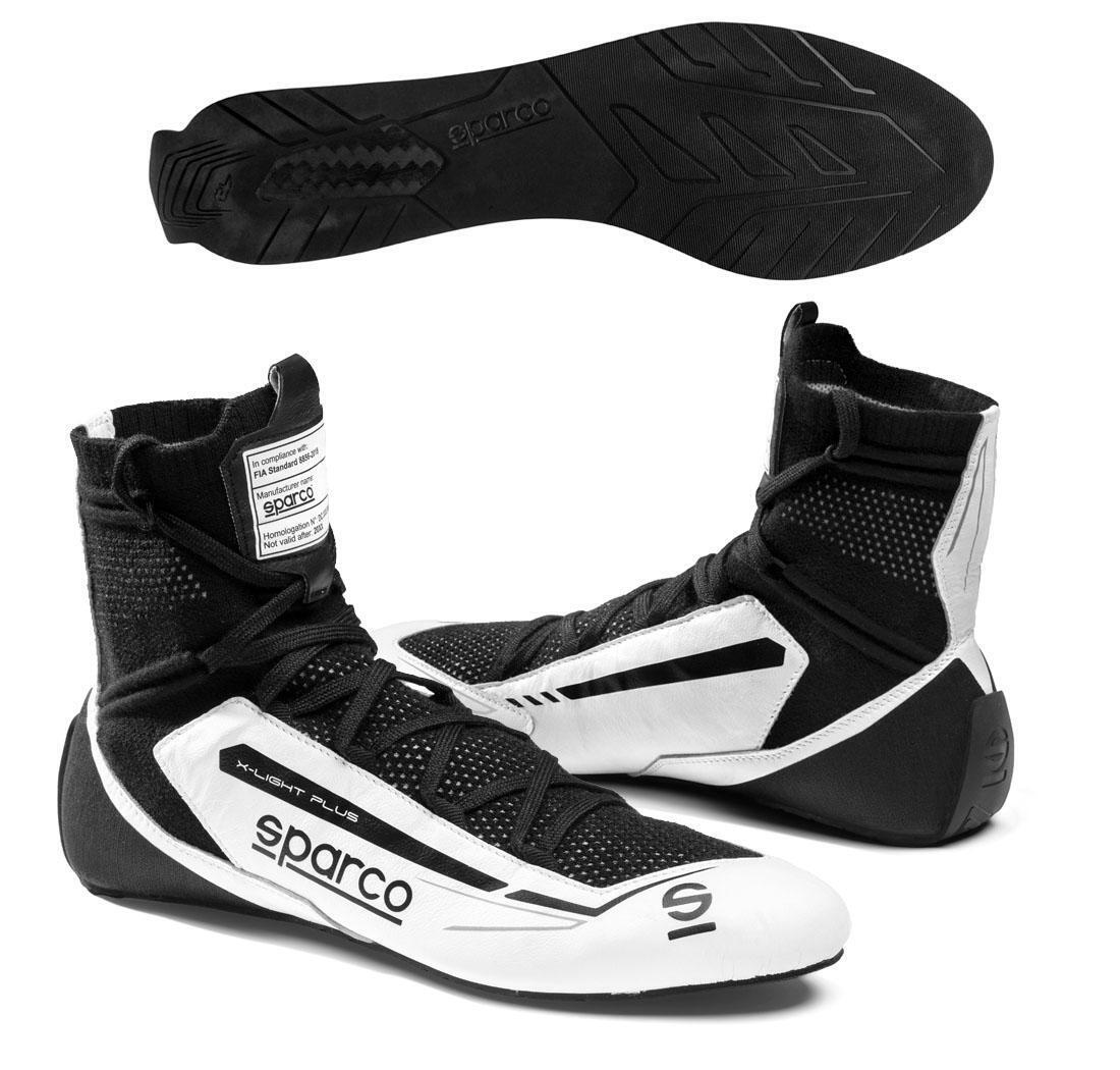 Botas X-LIGHT+ de Sparco, blanco/negro, número 39