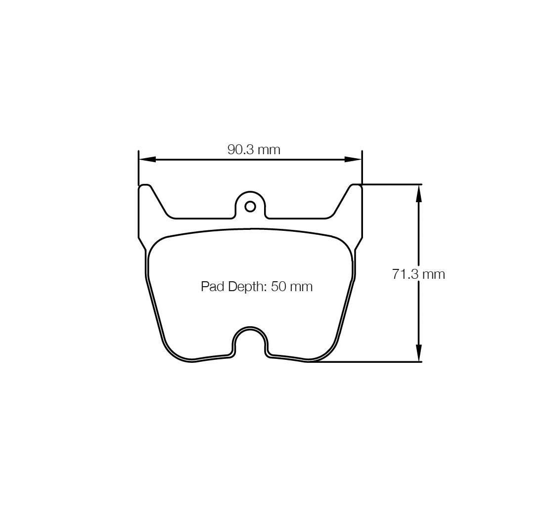 Plaquettes de frein PAGID Modèle E8058