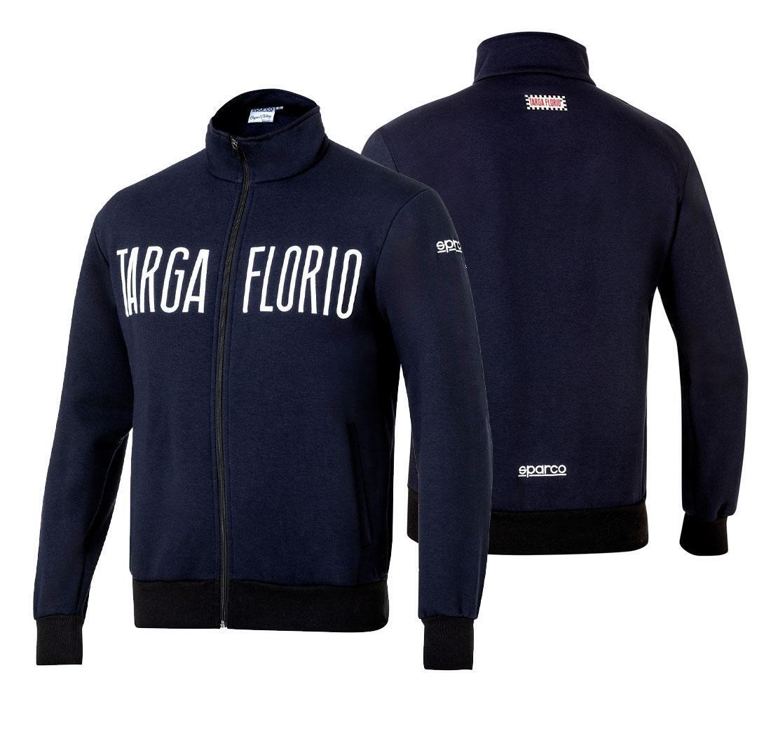 Full zip sweatshirt TARGA FLORIO F2 Sparco - navy blue - L