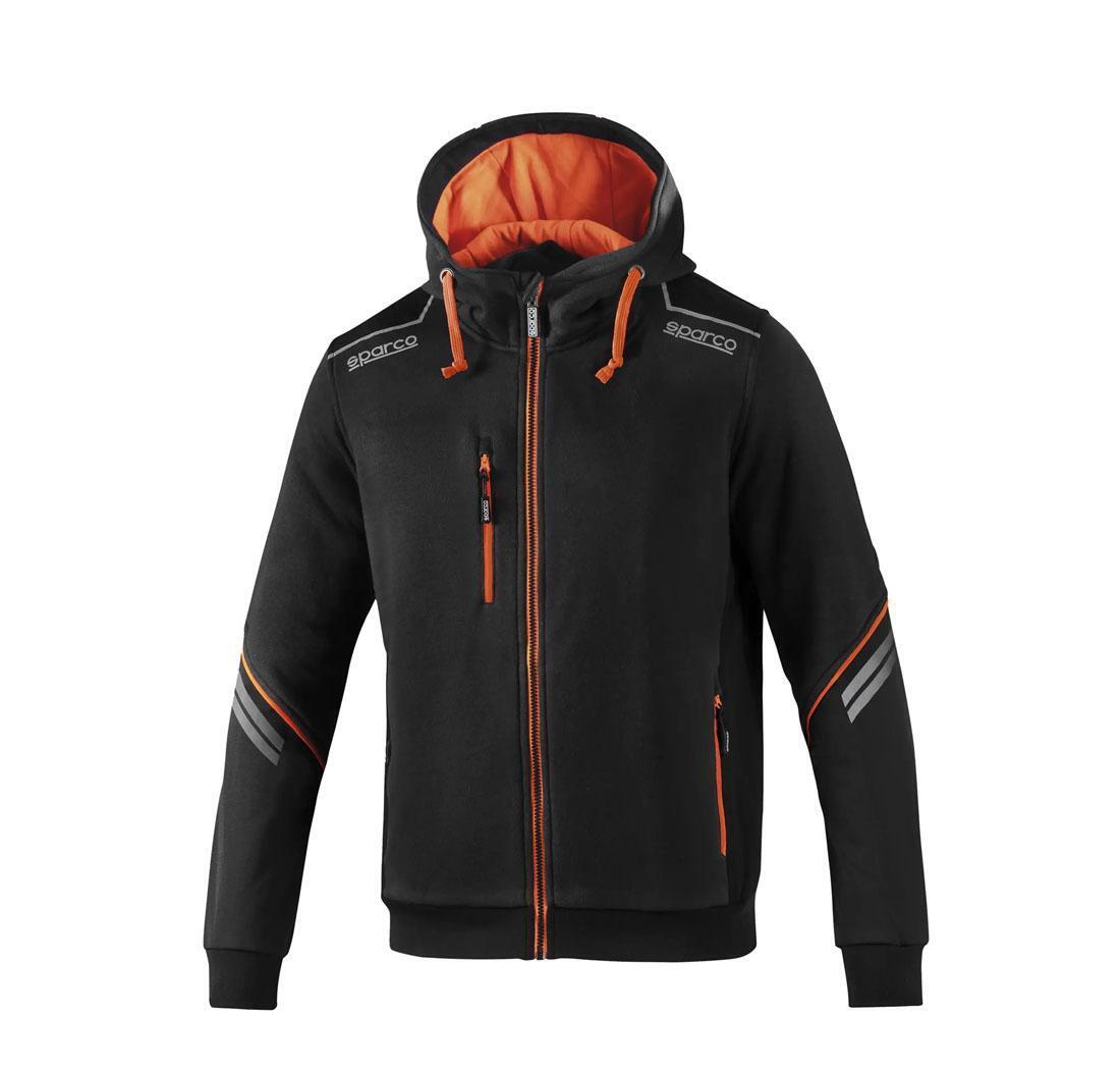 NDIS HOODED FULL ZIP TG L NR/ARF