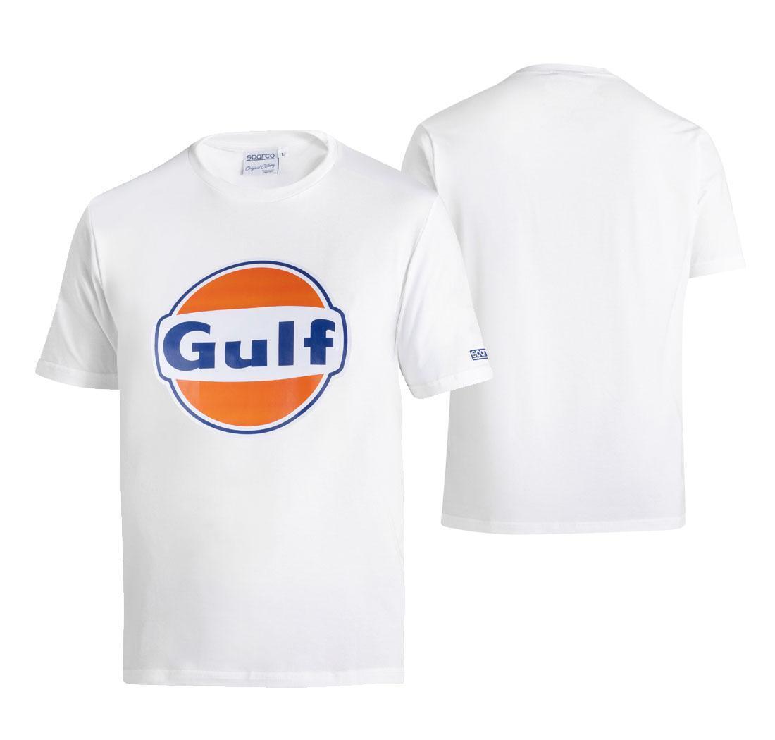 T-shirt brand GULF Sparco - white - L