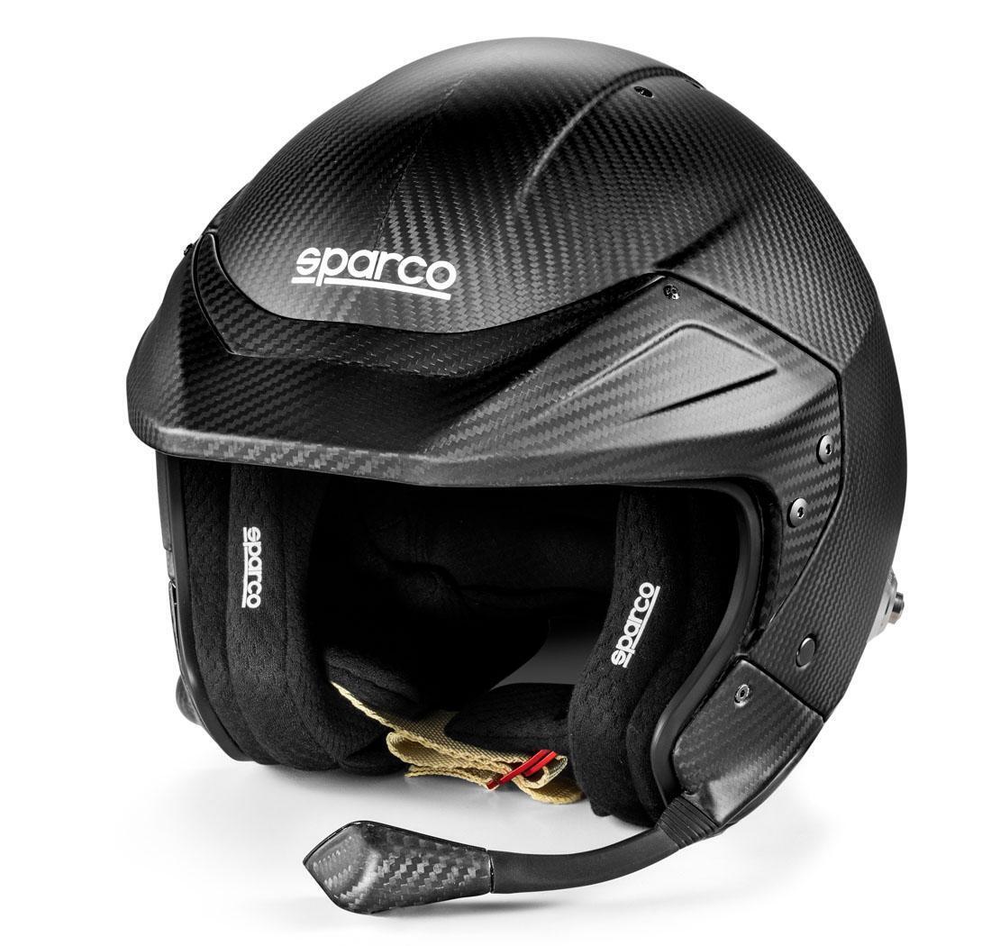 Helmet FLUX RJ-i CARBON Sparco - Size L (60), black/black interior