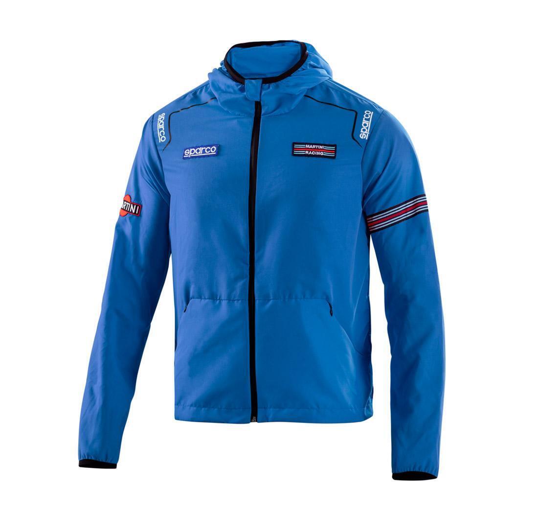 Veste coupe-vent Martini Racing Sparco - bleu - L