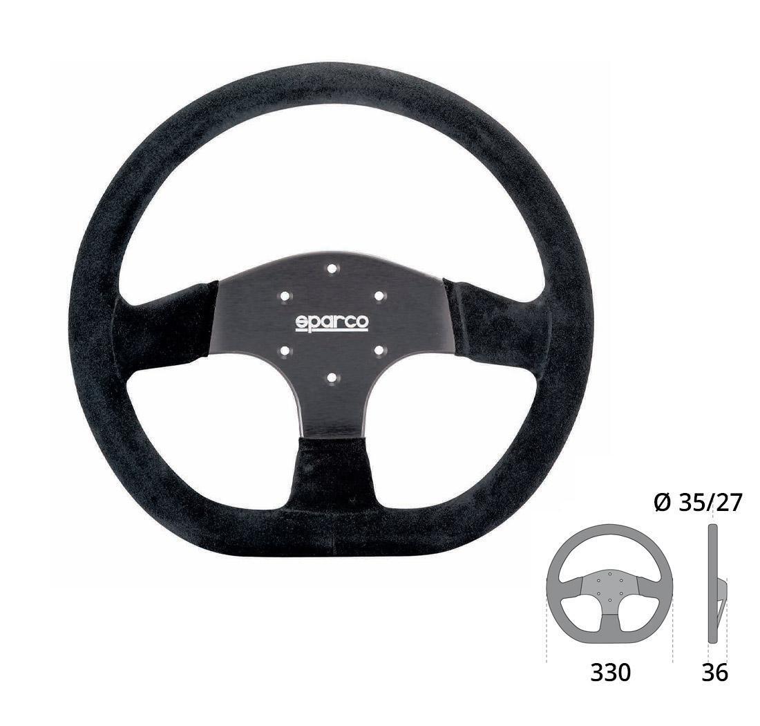 Sparco steering wheel R 353 - Suede