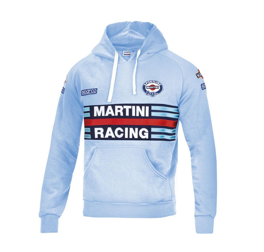 Sudadera Martini Racing Sparco - celeste -  L