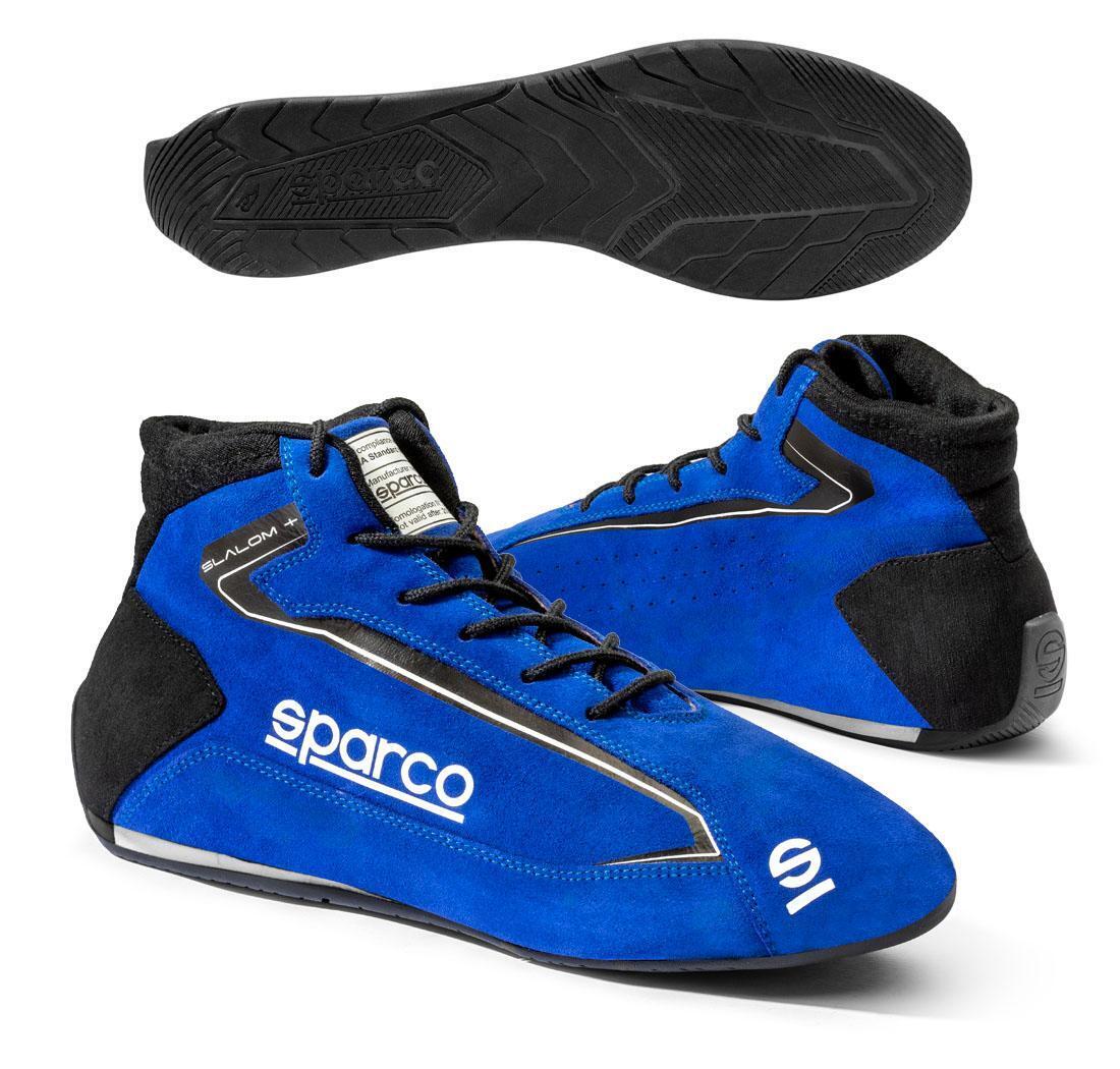 Botas SLALOM + de Sparco, azul eléctrico, número 35