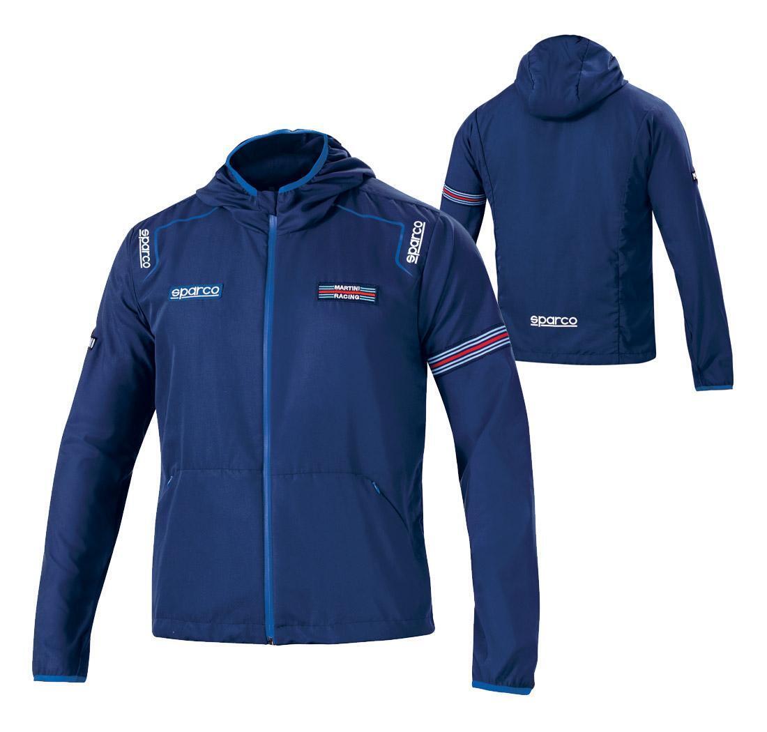 Veste coupe-vent Martini Racing Sparco - bleu - L