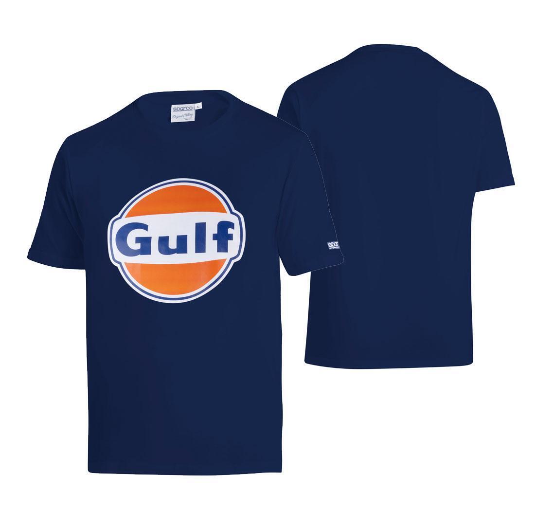 T-shirt brand GULF Sparco - blue navy - L