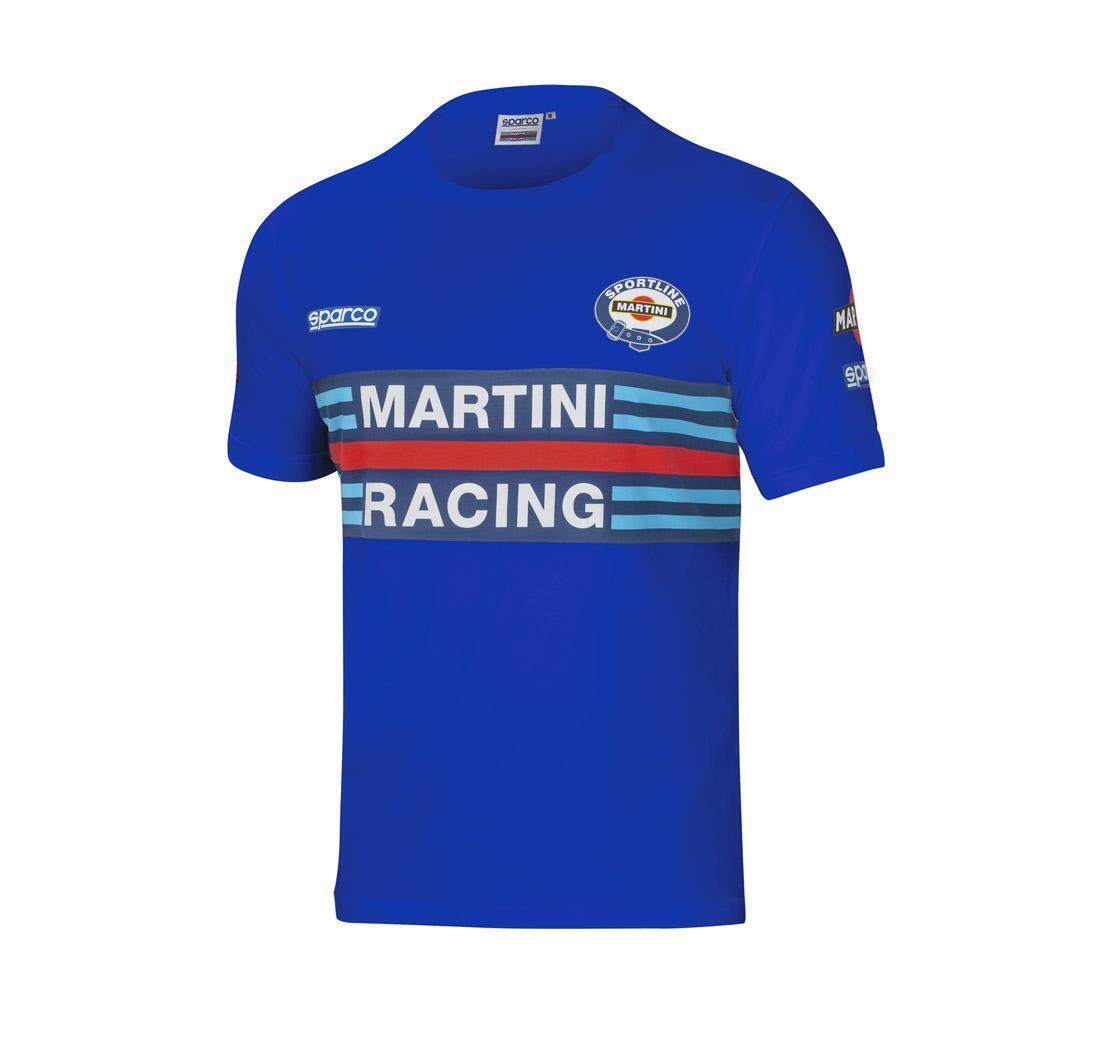 T-shirt replica Martini Racing Sparco - Azul - L