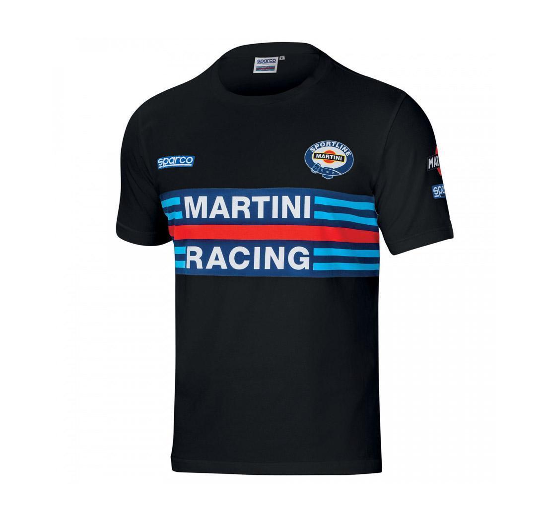 T-shirt replica Martini Racing Sparco - negro - L