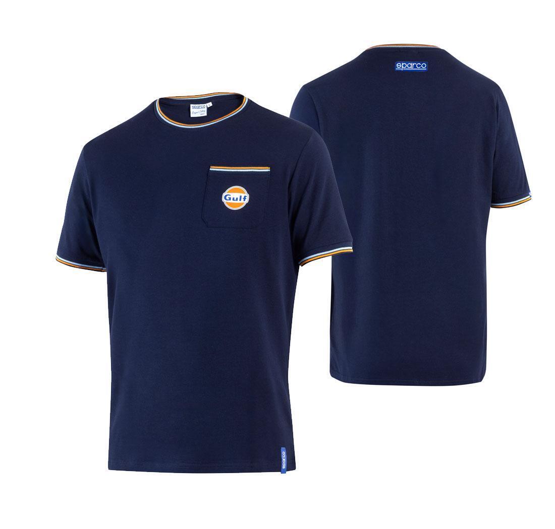 T-shirt pocket GULF Sparco - bleu marino - L