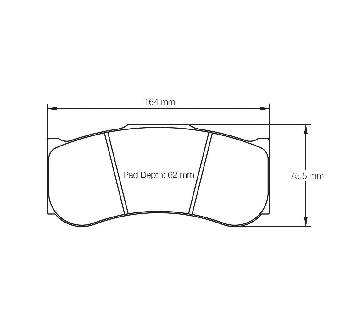 Plaquettes de frein PAGID Modèle FRP3150