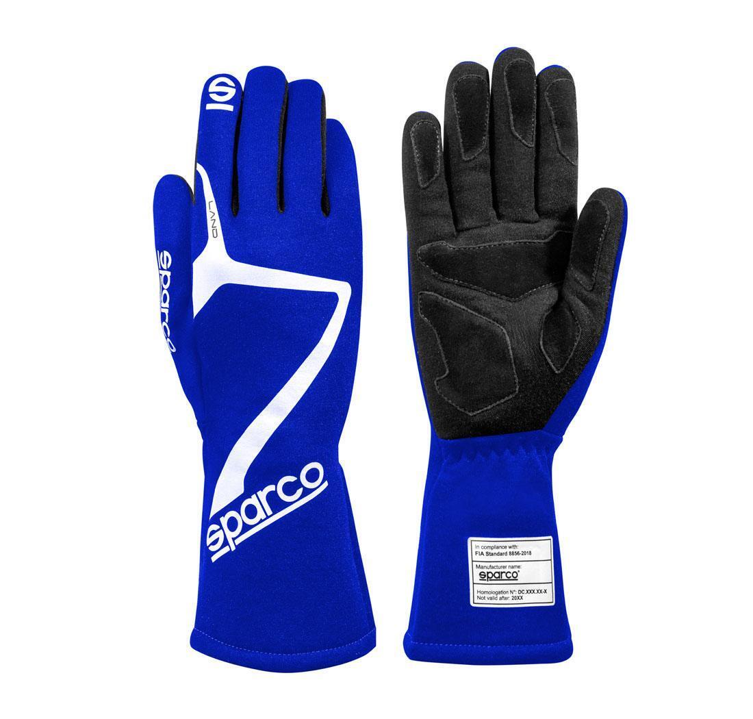 Guantes Sparco LAND azul eléctrico - tamaño 08