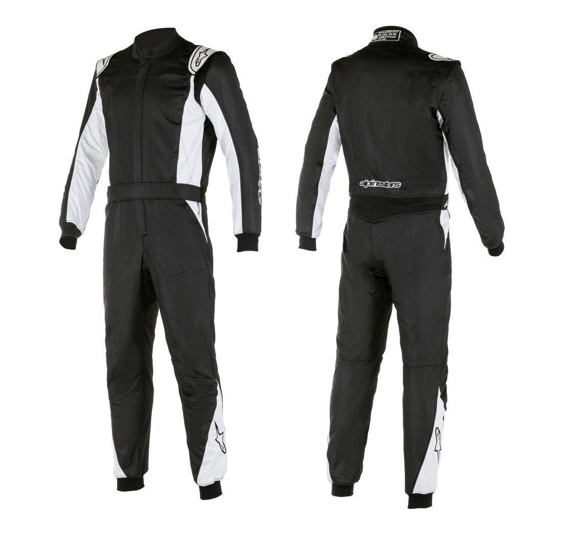 Mono Alpinestars ATOM negro/silver - Talla 44