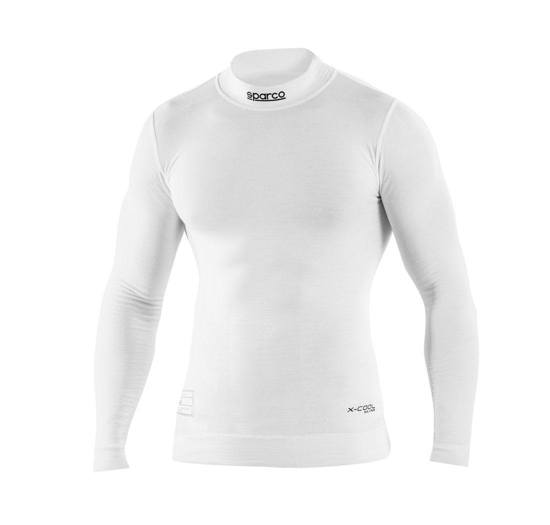 T-shirt manches longues Sparco RW-10 SHIELD PRO blanc - Taille  L-XL