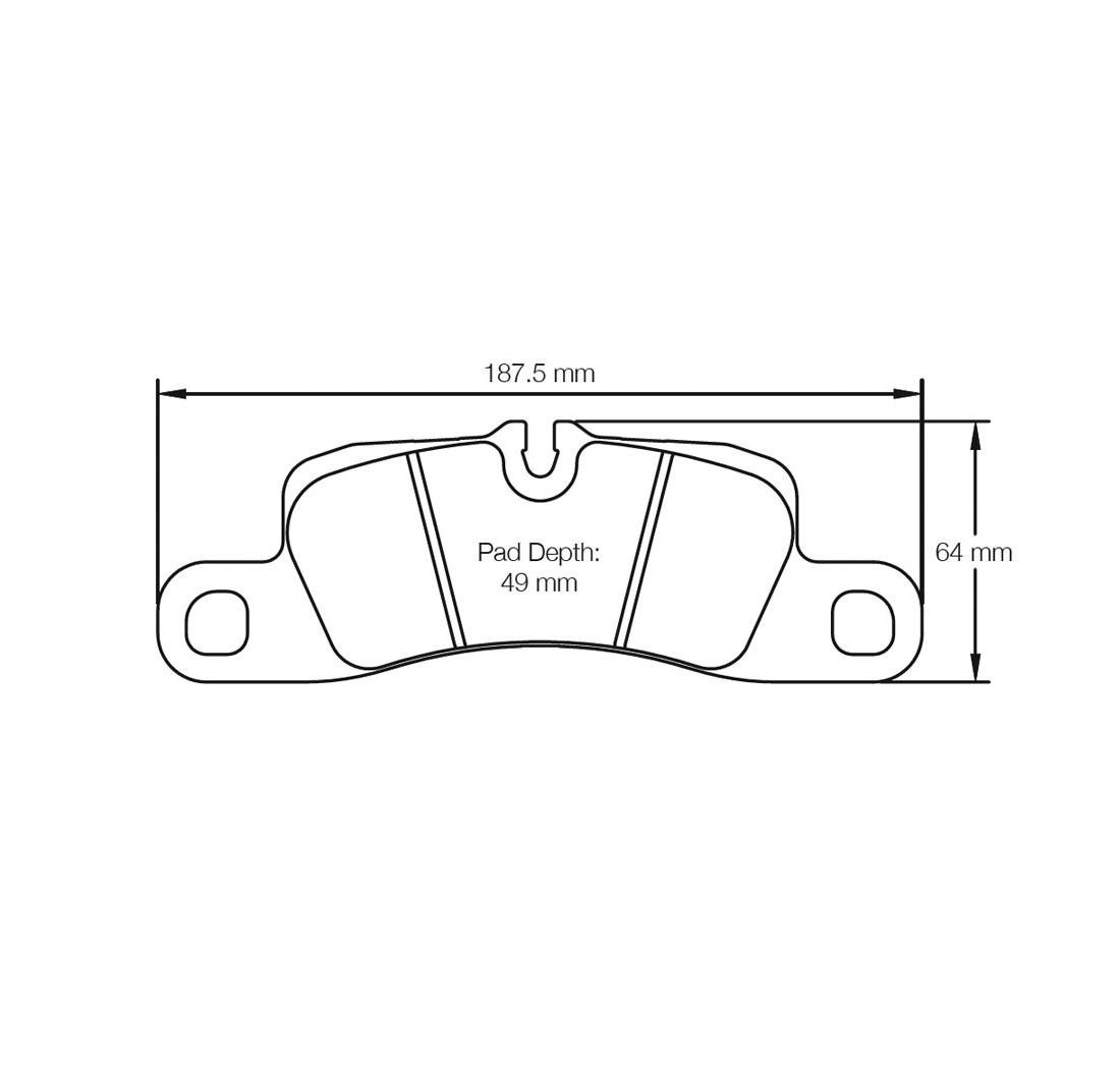 Plaquettes de frein PAGID Modèle E4918