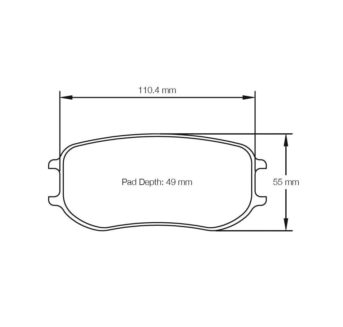 Plaquettes de frein PAGID Modèle E4929