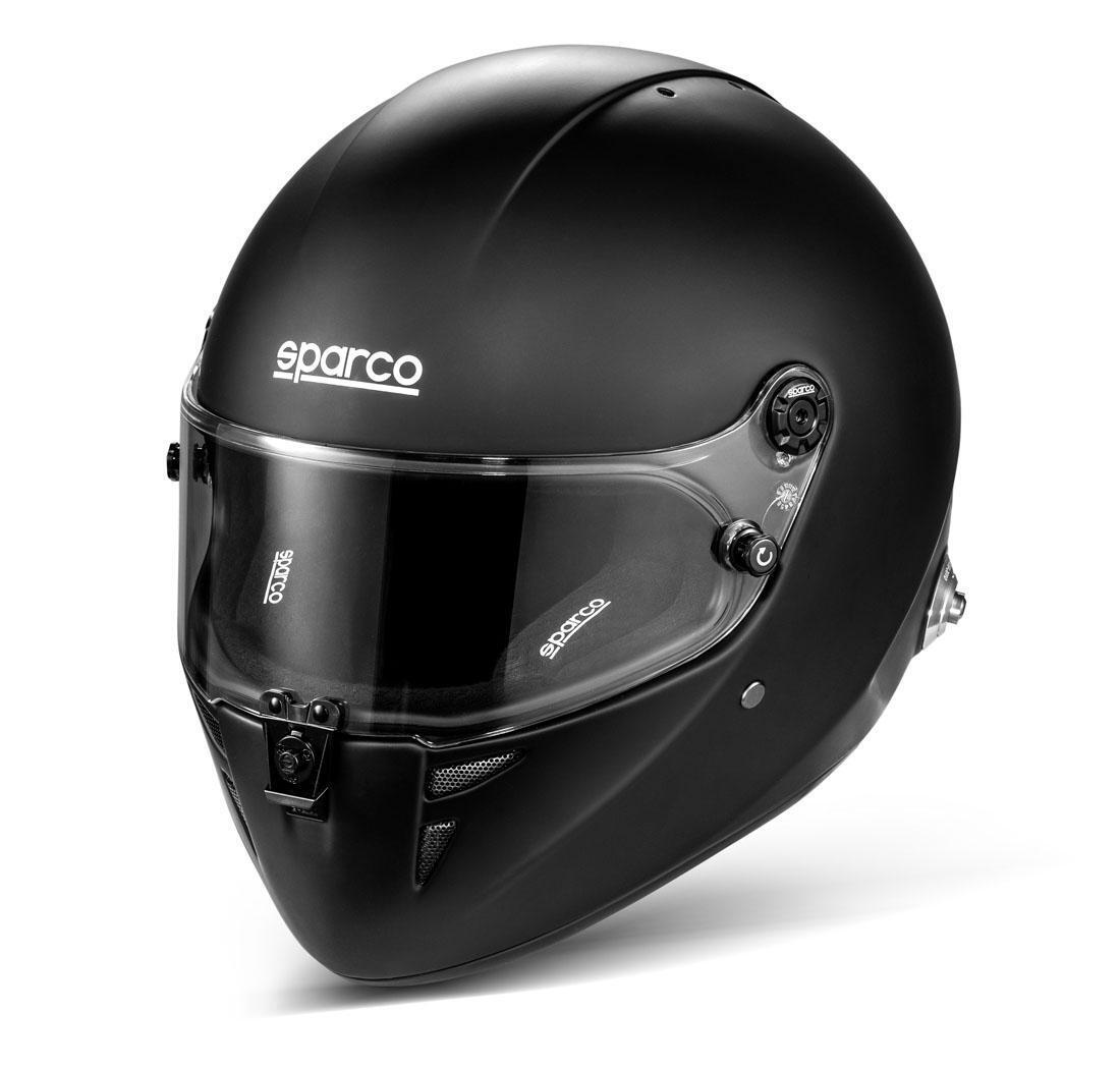 Helmet STEALTH RF Sparco - Size L (60), black/black interior