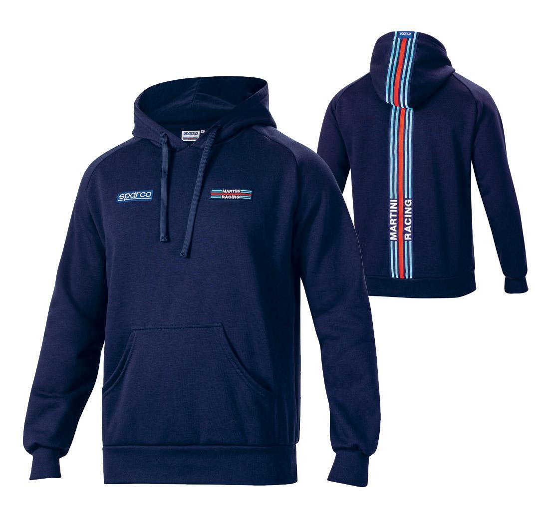 Sweat-shirts SPARCO HOODIE BIG STRIPES Martini Racing