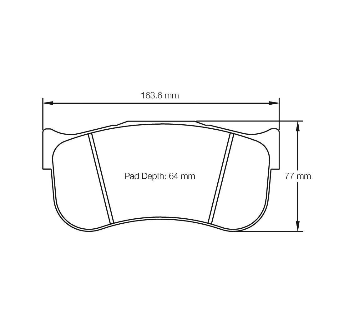 Plaquettes de frein PAGID MODÈLE E8100