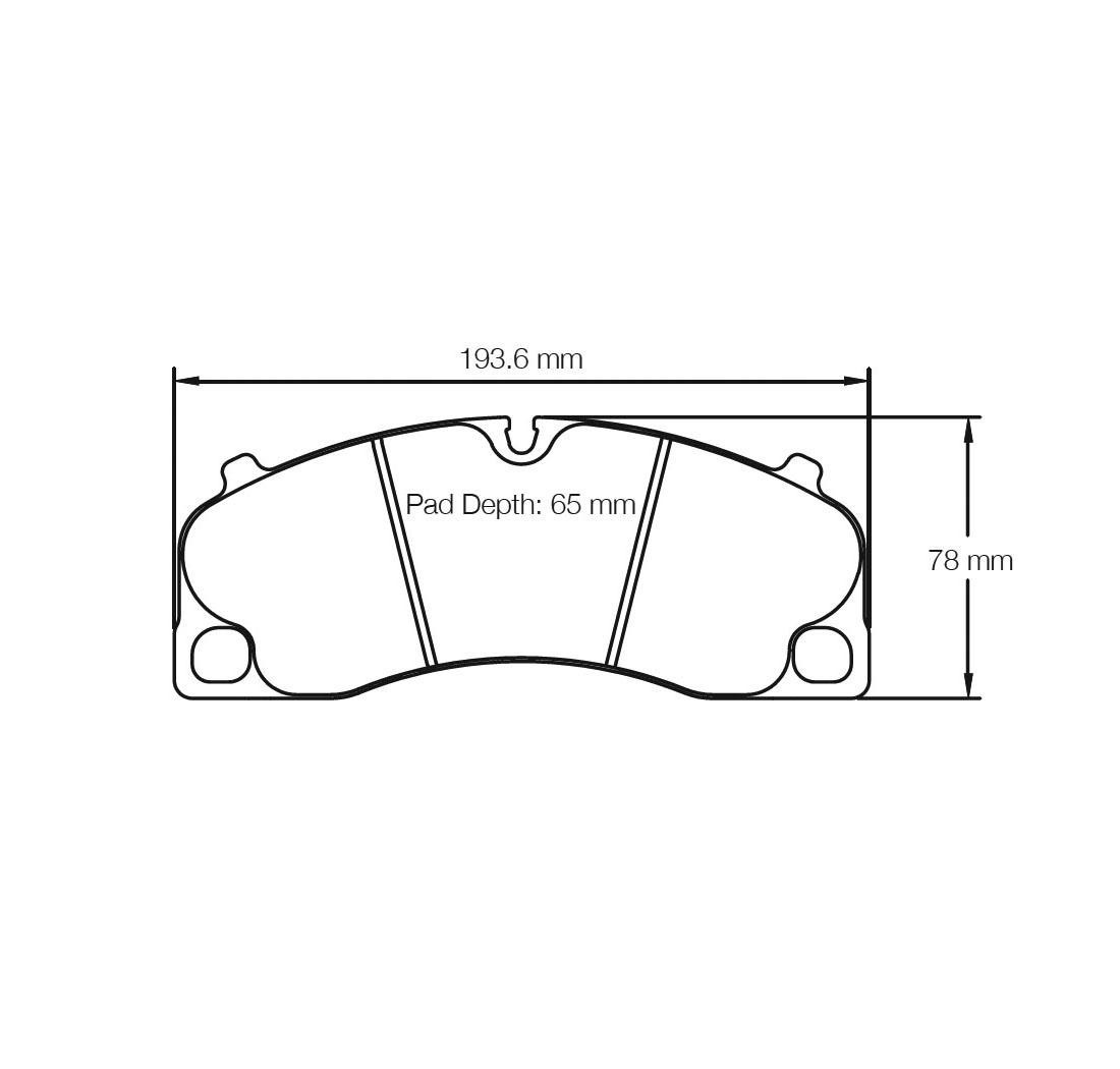 Plaquettes de frein PAGID Modèle E4908