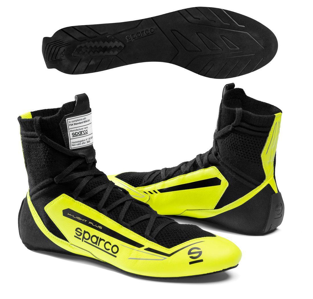 Botas X-LIGHT+ de Sparco, amarillo fluo/negro, número 39