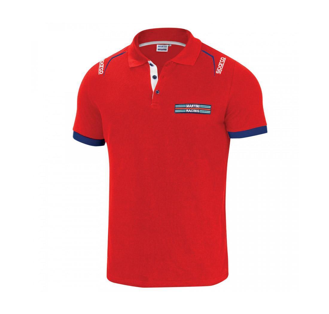 Polo embroideries Martini Racing Sparco - red - L