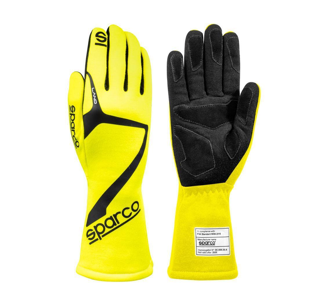 Guantes Sparco LAND amarillo fluo - tamaño 08