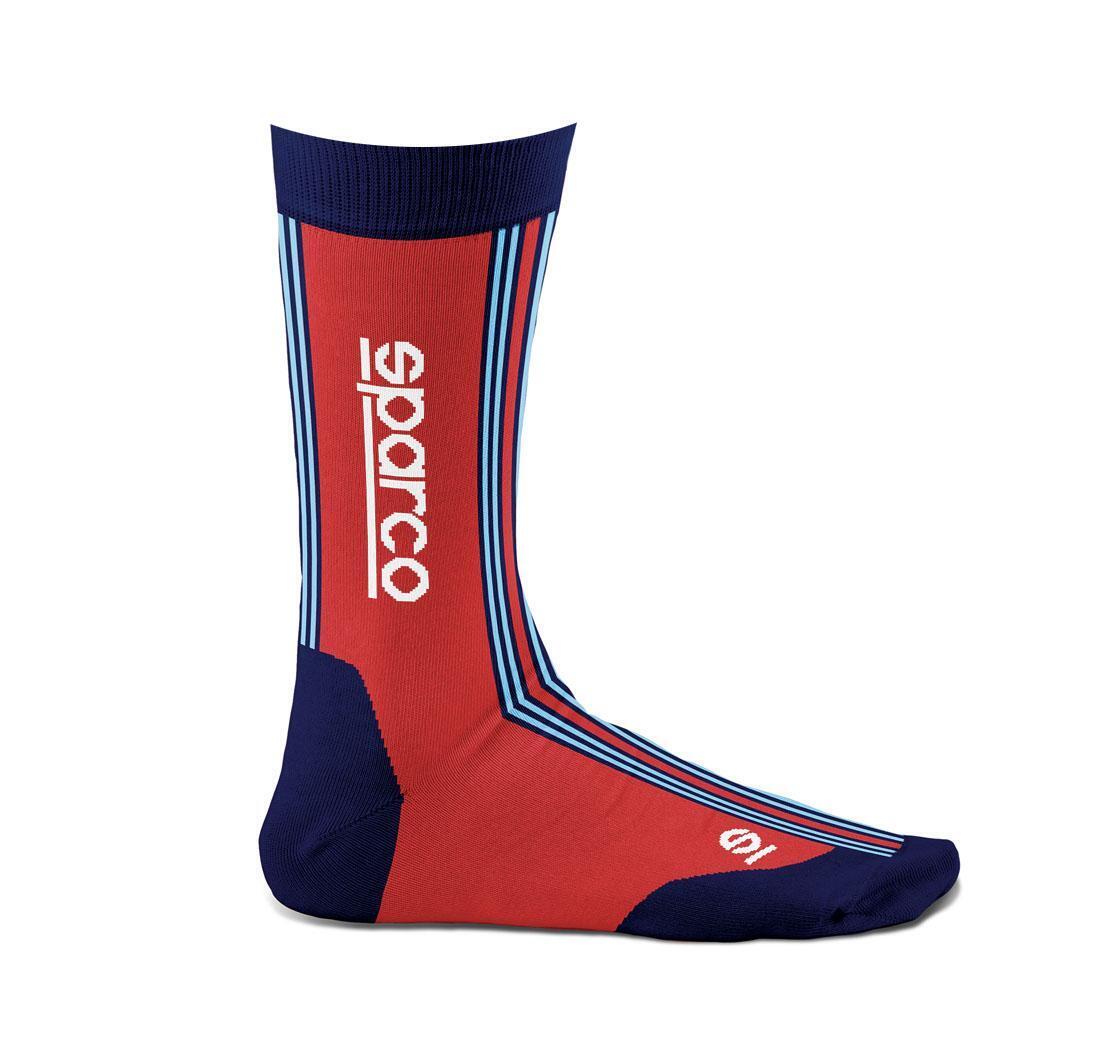 Sparco socks ICONIC Martini Racing - red-navy blue - 36-40