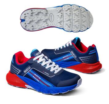 Shoes Sparco S-PARK (sardinia) Martini Racing white/navy blue - size 36