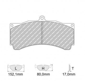 Pastiglie Freno FERODO Modello FRP3077