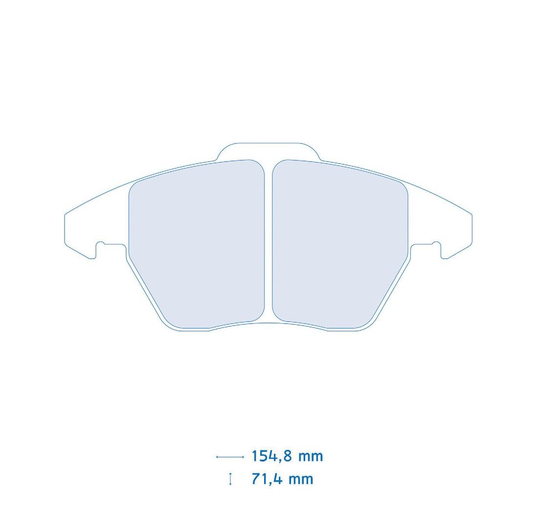 Brake Pads CARBONE LORRAINE FCP1641 Model