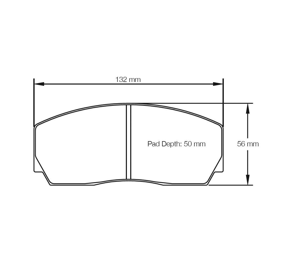 Plaquettes de frein PAGID Modèle FRP212