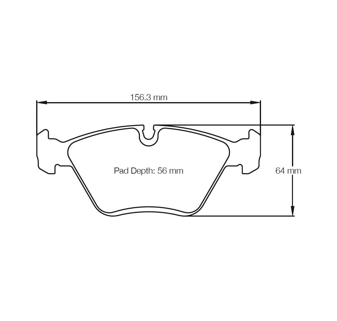 Brake Pads PAGID FCP779 Model