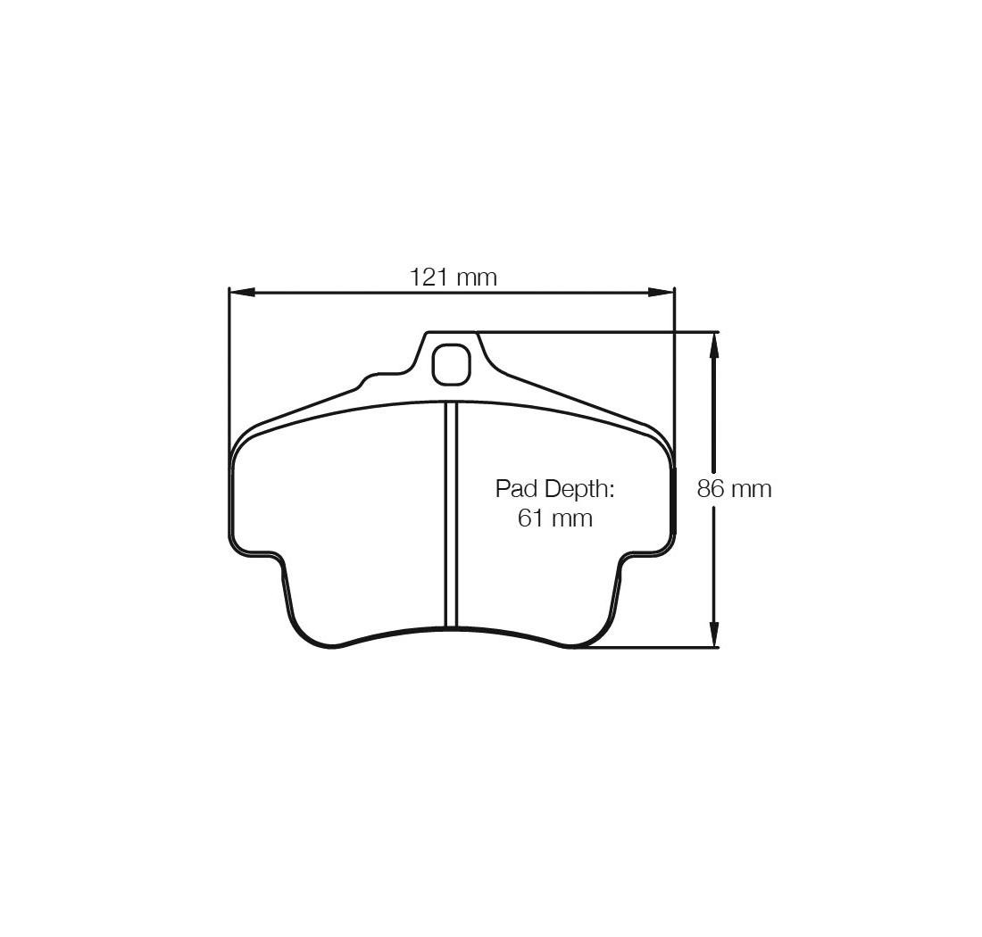 Pastiglie Freno PAGID Modello FRP3051