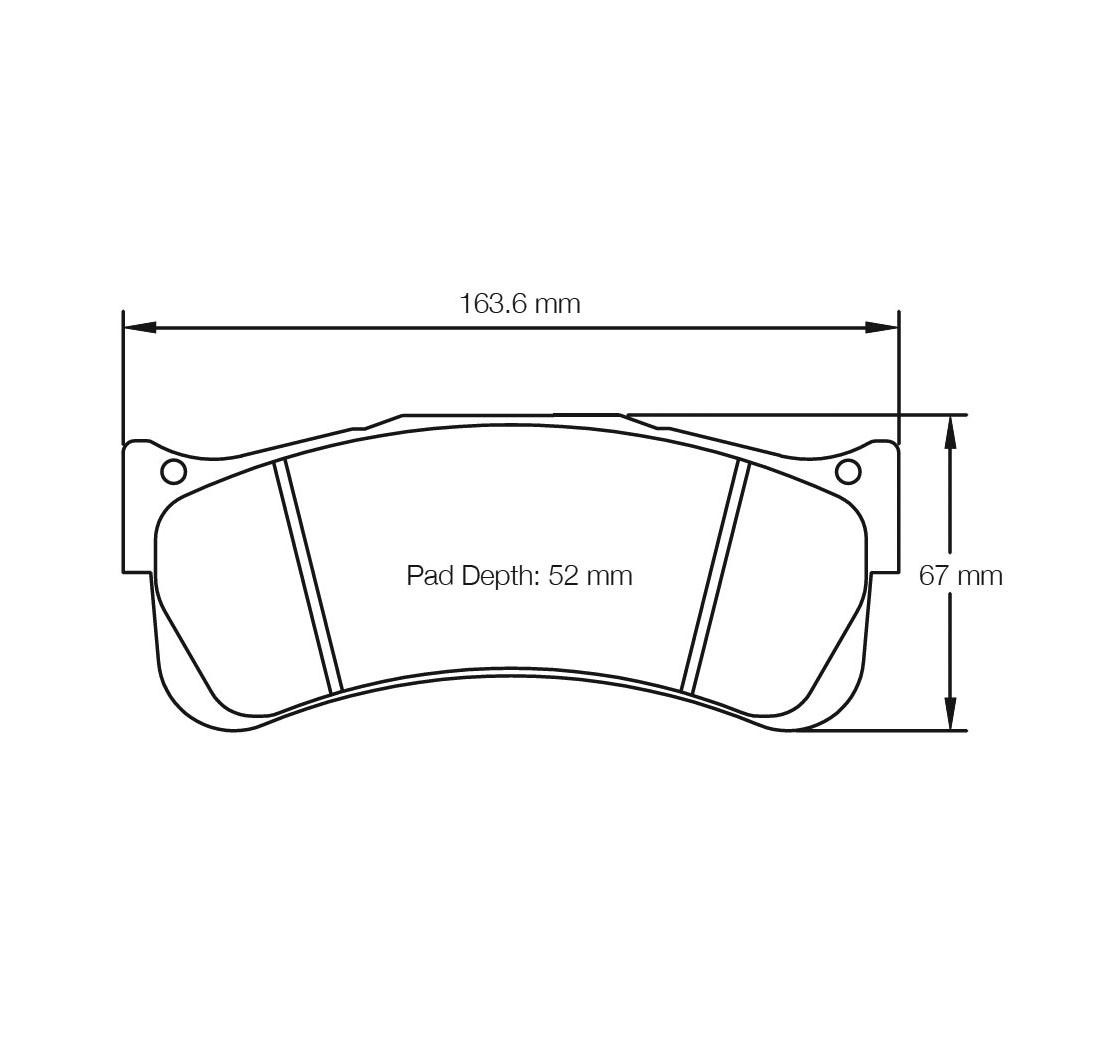 Plaquettes de frein PAGID Modèle FRP3031