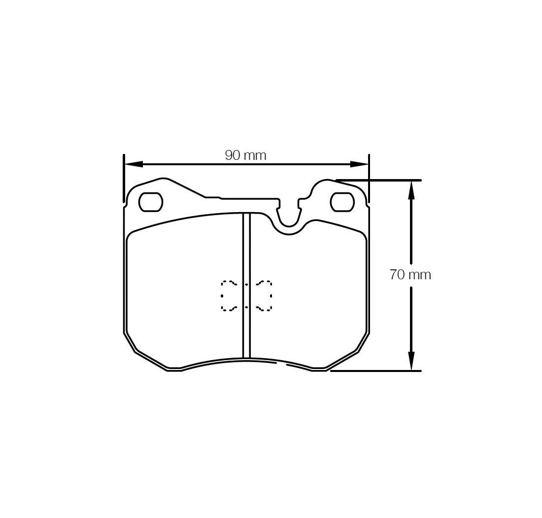 Plaquettes de frein PAGID MODÈLE E4702