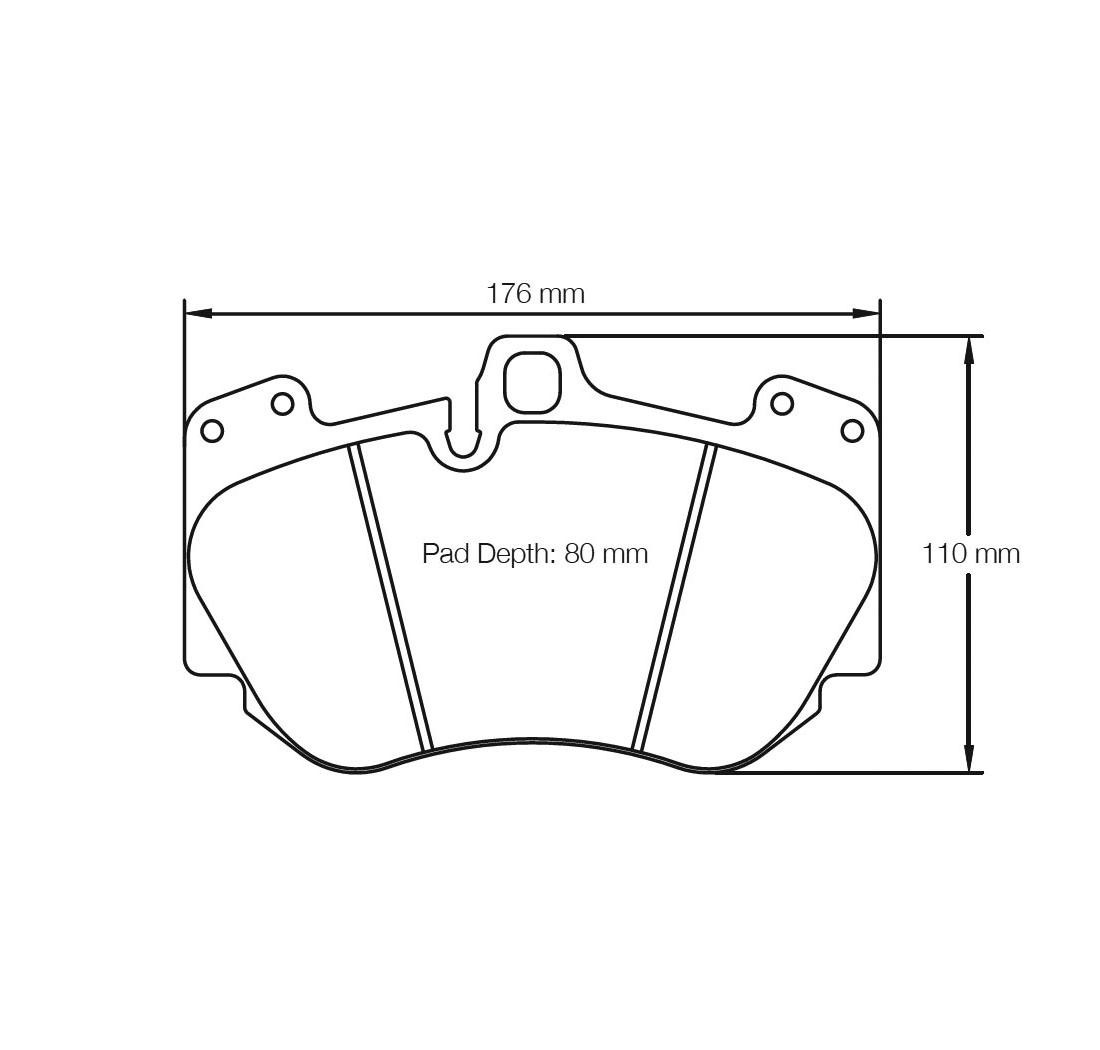 Brake Pads PAGID FCP4467 Model