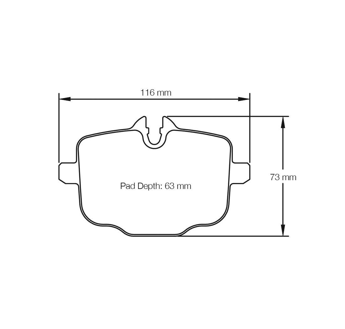 Plaquettes de frein PAGID Modèle FCP4381