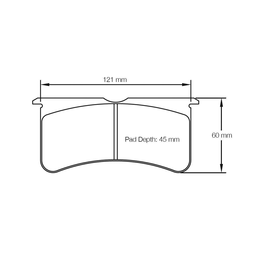 4 brake pads set - PAGID