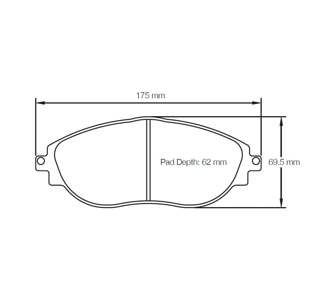 Pastiglie Freno PAGID Modello FCP4425