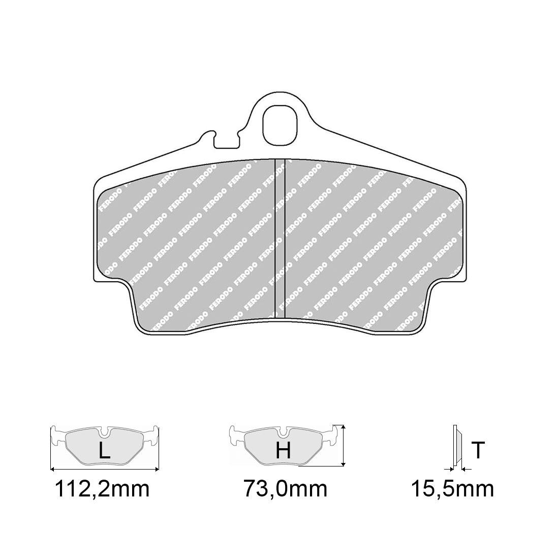 FERODO brake pads set