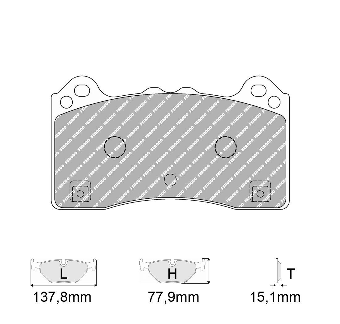 FERODO brake pads set