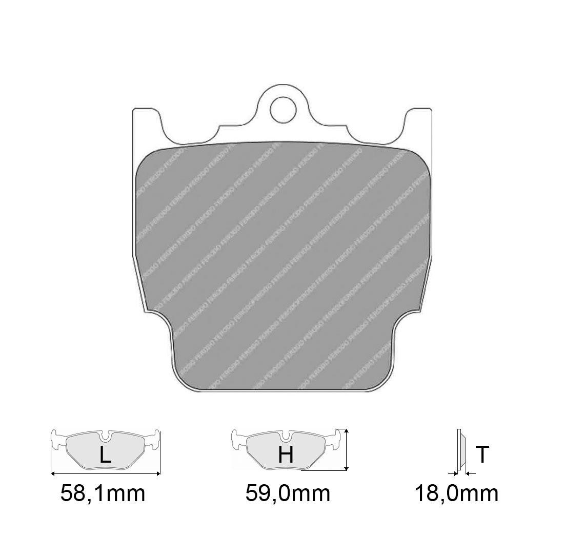 FERODO brake pads set