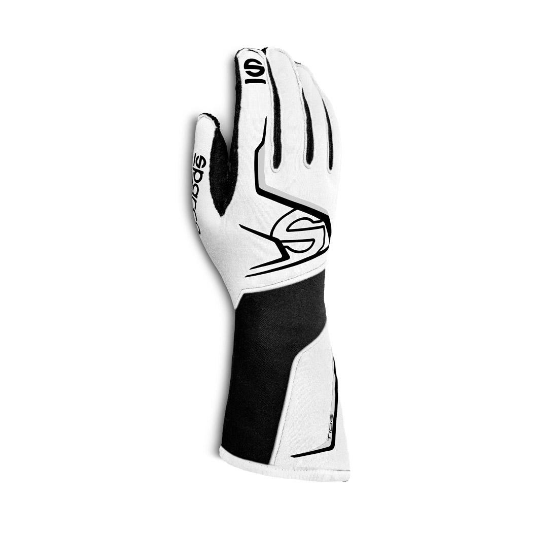 Guantes Sparco TIDE blanco/negro - tamaño 09