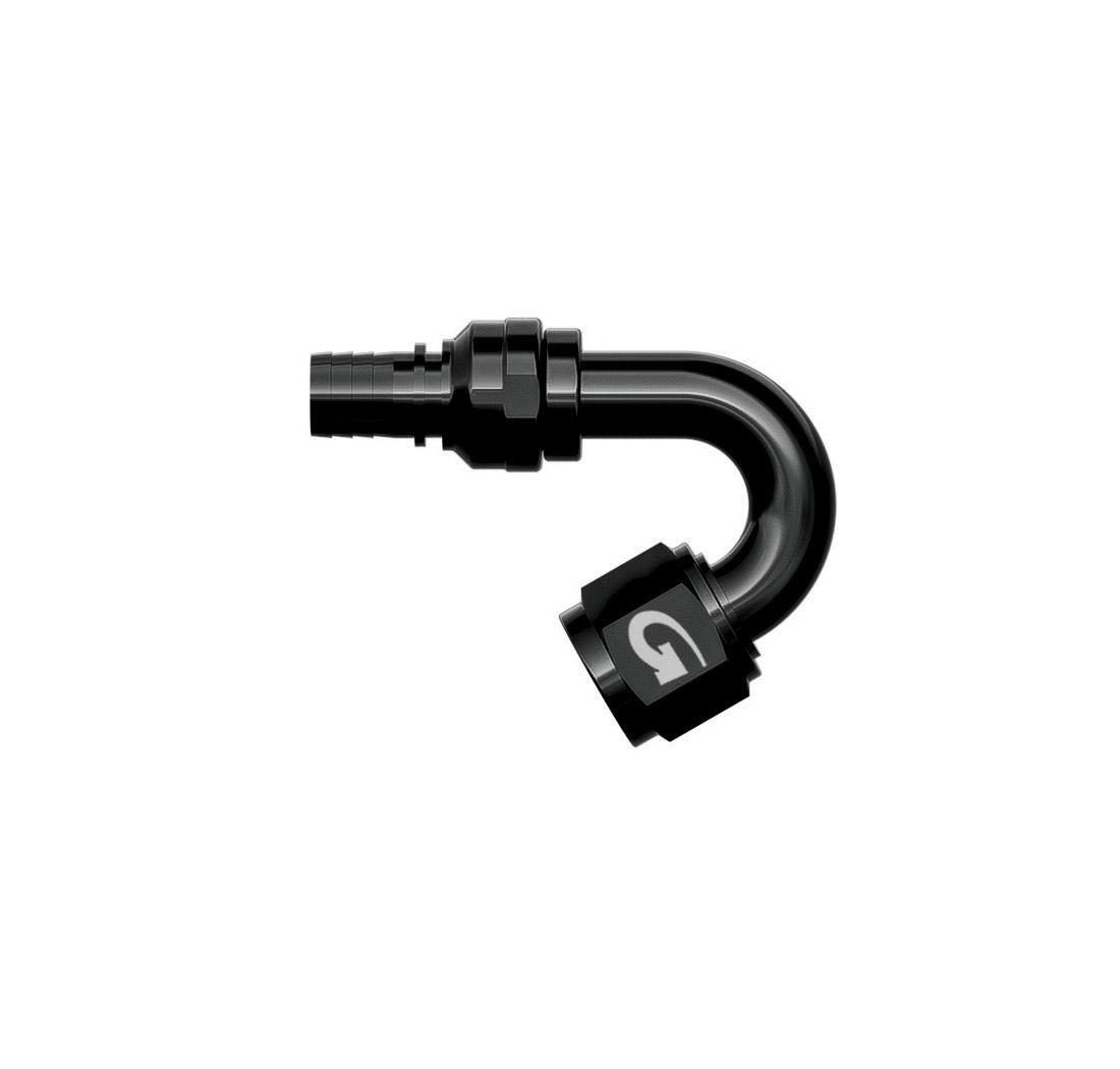 150° 960 swept swivel tale - JIC 7/8 x 14 (MTO)