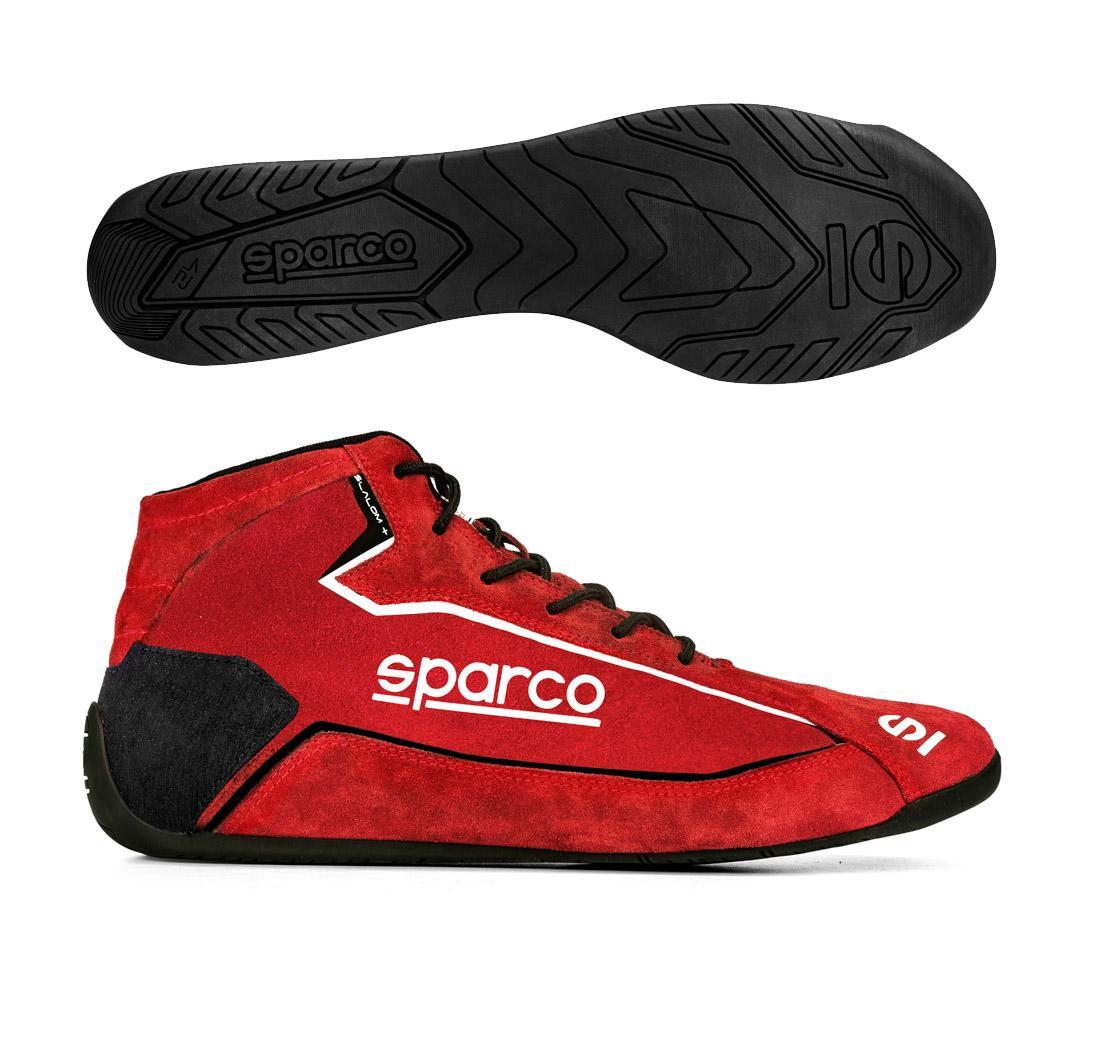 Botas SLALOM + de Sparco, rojo, número 42