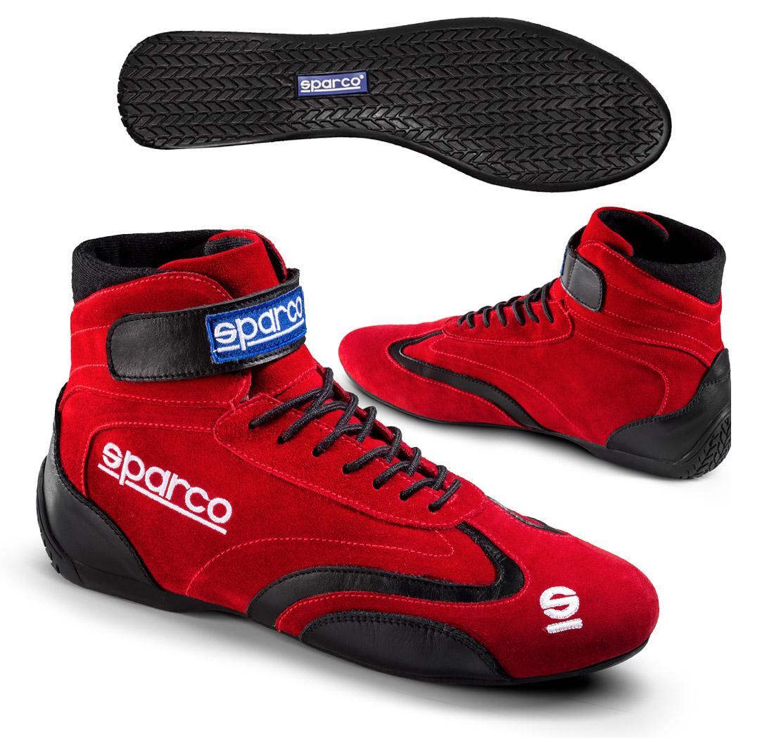 Botas TOP de Sparco, rojo número 47