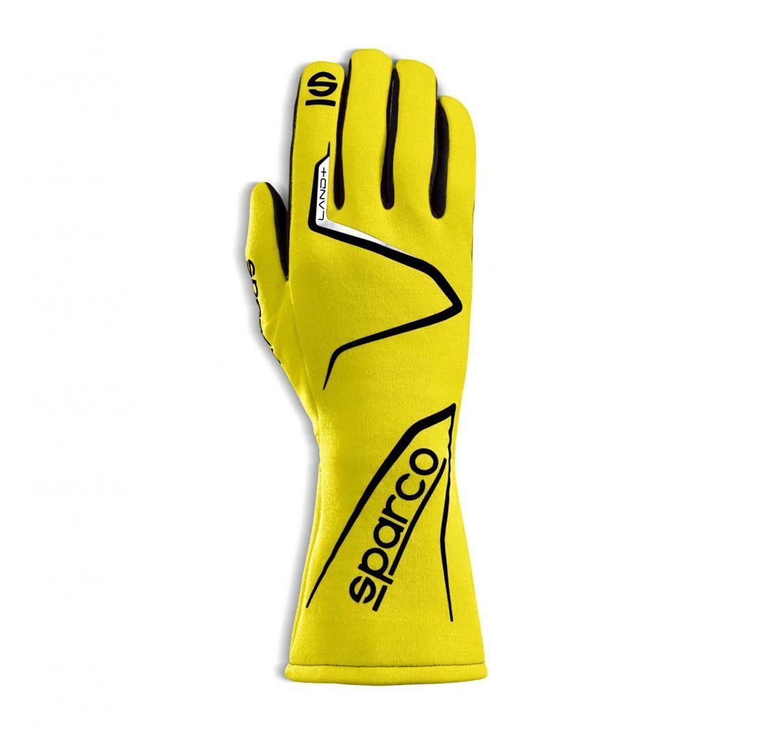 Guantes Sparco LAND+ giallo - tamaño 11