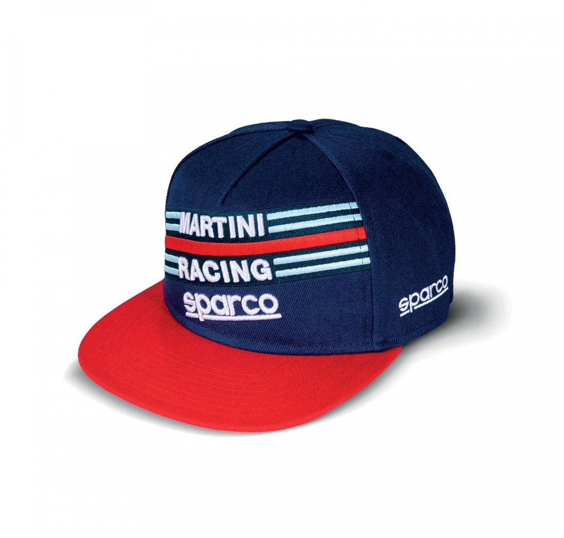 FLAT VISOR CAP Martini Racing Sparco